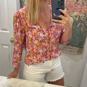 Beautiful floral top